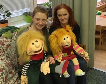 Pracujeme podle metodiky Dobrý začátek s velkými maňásky