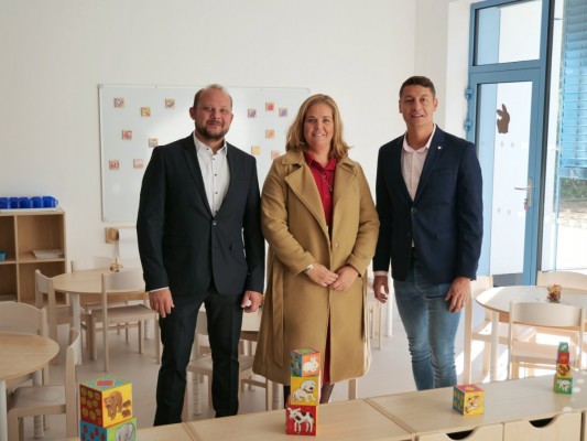 MŠ Kamarád v ulici Teplého vítá první děti v nově přistavěné části