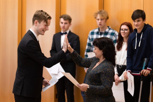 Město ocenilo své nejúspěšnější žáky a studenty