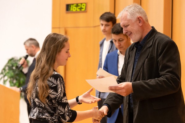 Město ocenilo své nejúspěšnější žáky a studenty