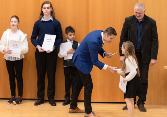 Město ocenilo své nejúspěšnější žáky a studenty