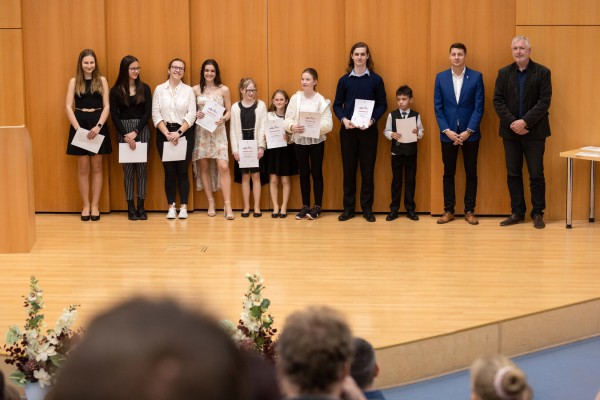 Město ocenilo své nejúspěšnější žáky a studenty