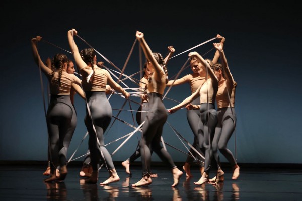 Vystoupení žáků tanečního oboru ve VČD